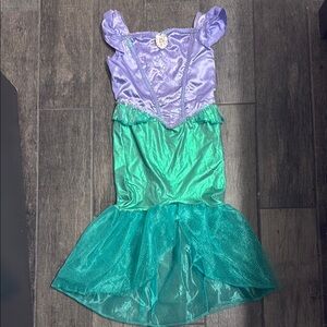 NWOT The Little Mermaid Princess Kids Costume - size Small (6/6x)